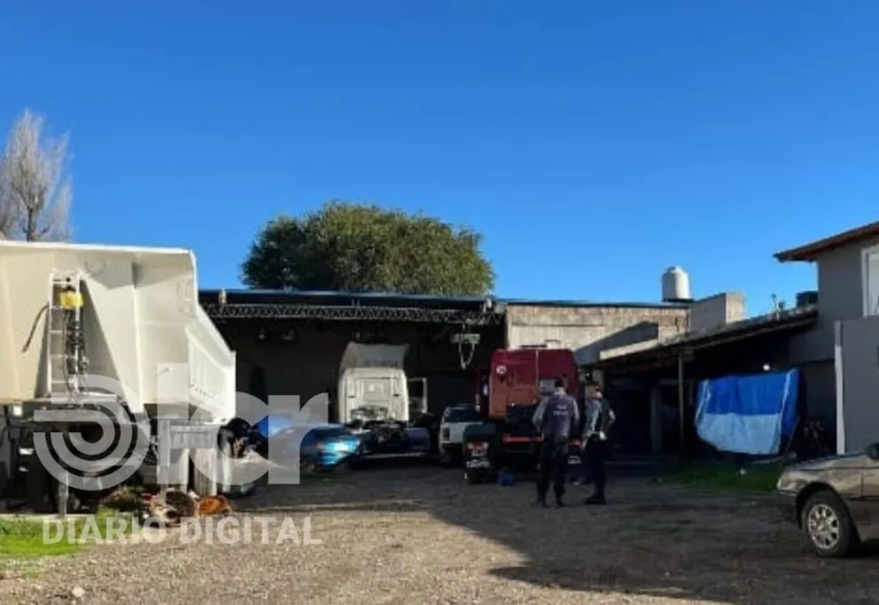 El allanamiento realizado ayer alrededor de las 16 es el resultado de una investigación iniciada anteayer.