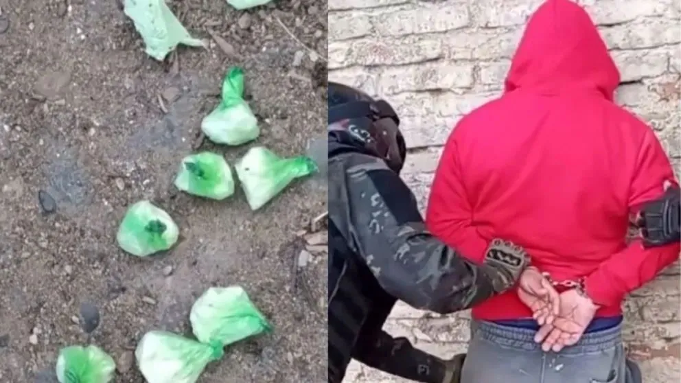 El detenido quedó a disposición de la justicia. (Foto gentileza)