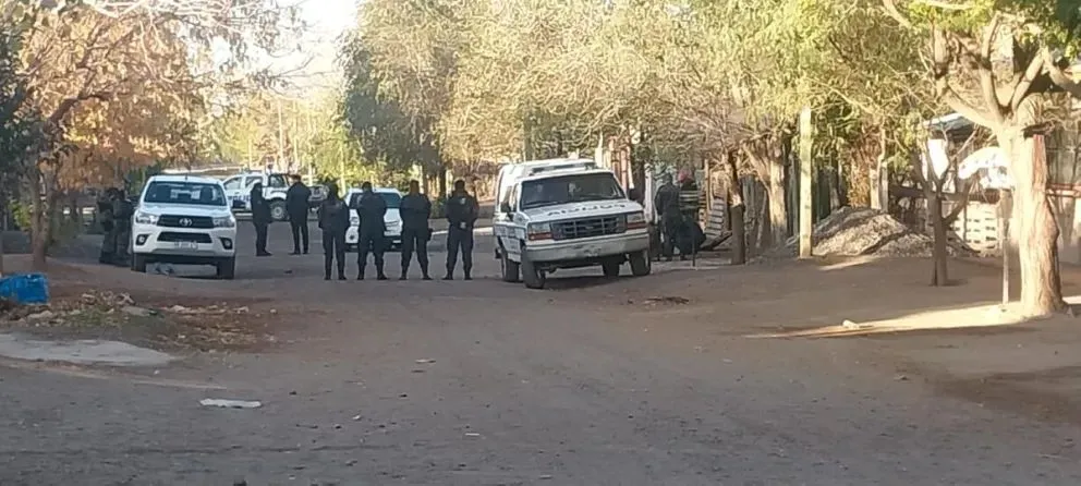 Encabezó el operativo el jefe de la Policía de Río Negro, Miguel Bertazzo.. Foto (ANR)