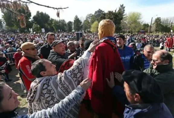 Ceferino es una figura central en Chimpay