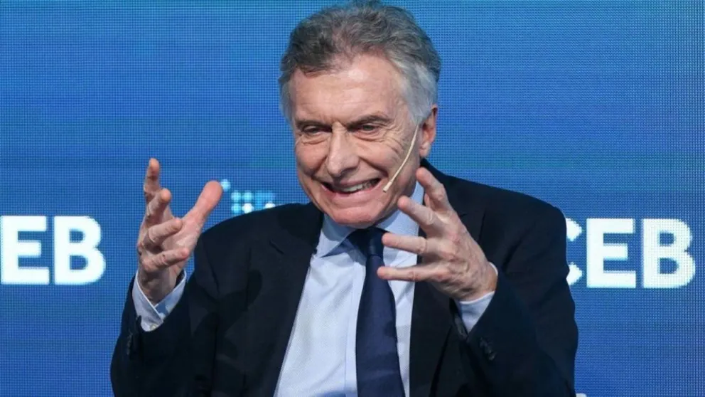 El expresidente Mauricio Macri. 