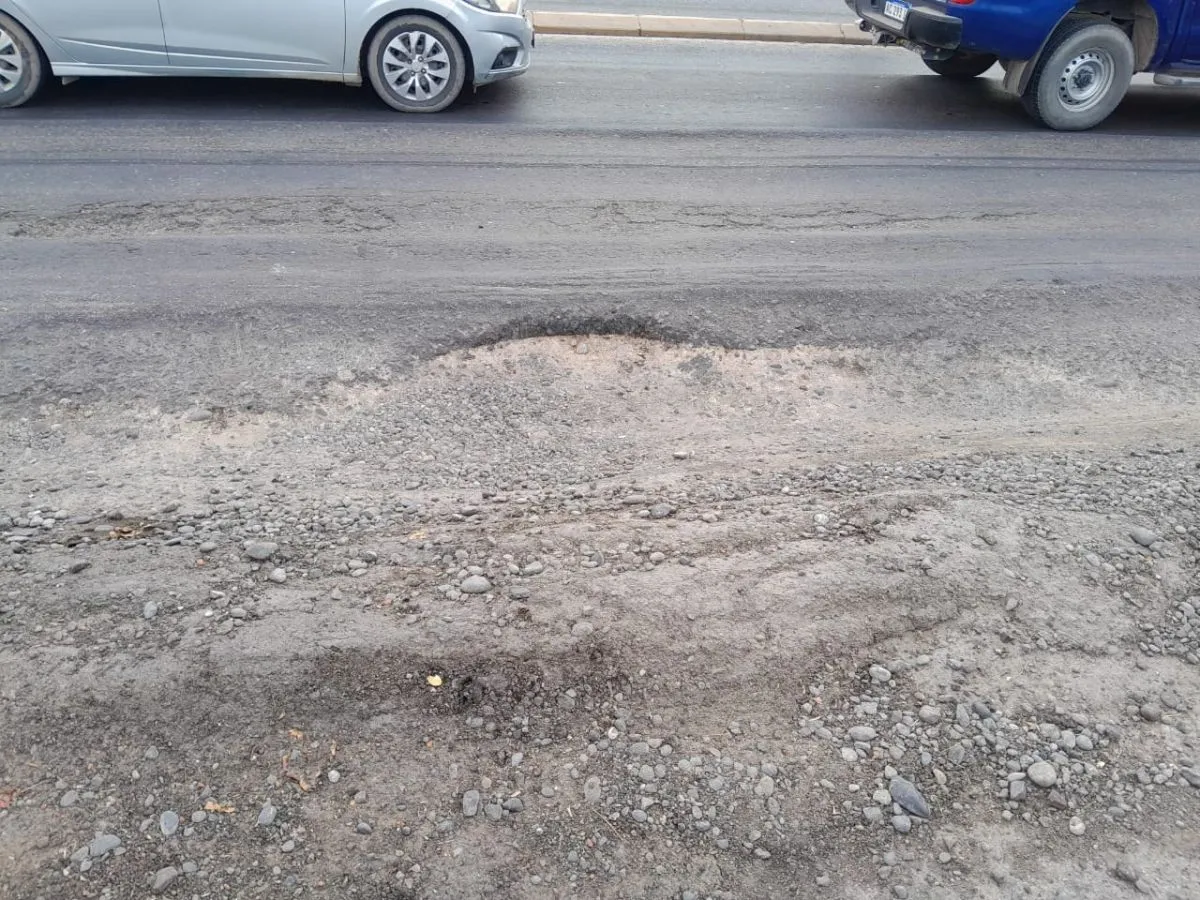 En algunos sectores la profundidad del ahuellamiento es entre 30 y 40 cent&iacute;metros.