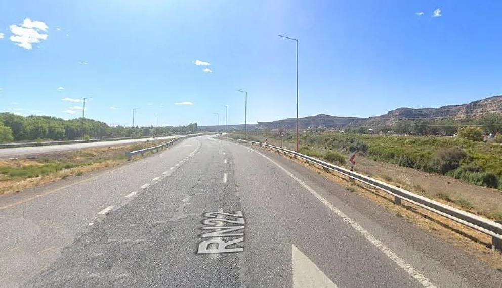 El hecho de tránsito ocurrió en horas cercanas al mediodía de ayer en el Km. 1125 (Foto ilustrativa Google maps).