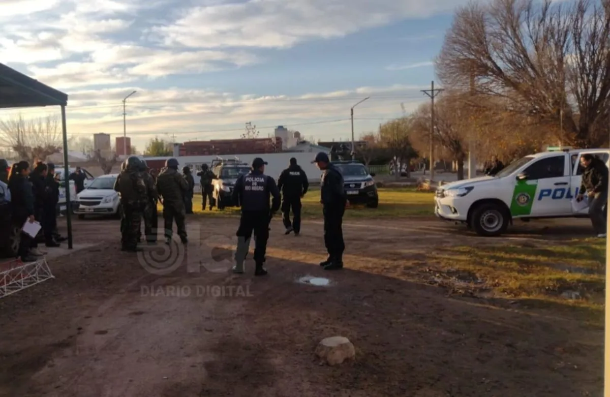 El domingo hubo 7 allanamientos e involucr&oacute; a varias unidades de la polic&iacute;a.