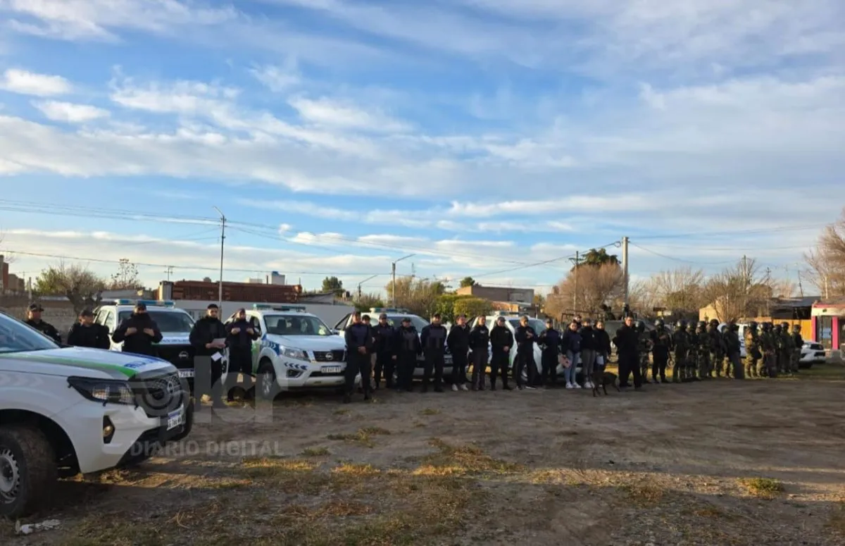 En total se hicieron 7 allanamientos en distintos puntos de Godoy.