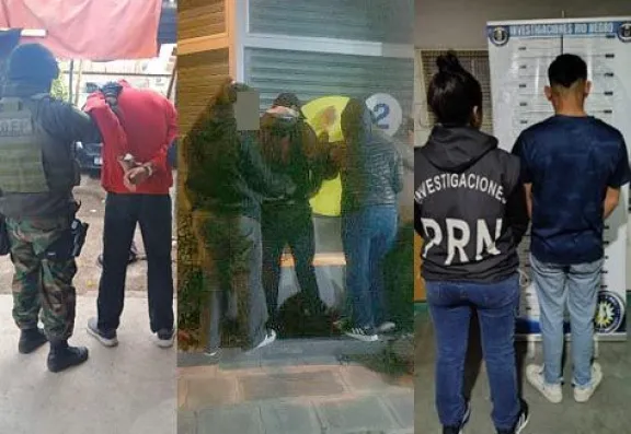 La primera detenci&oacute;n ocurri&oacute; en Godoy. Las restantes en Regina.