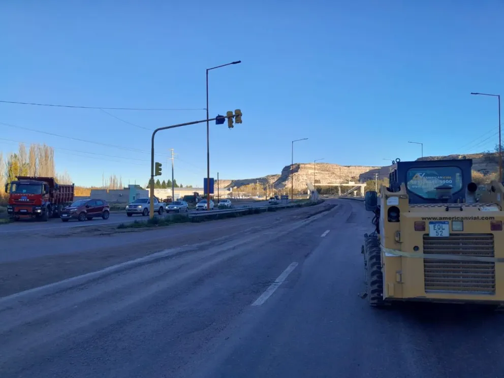 Los trabajos que se iniciaron ayer se retomaron esta mañana y se extenderán por los próximos días. 