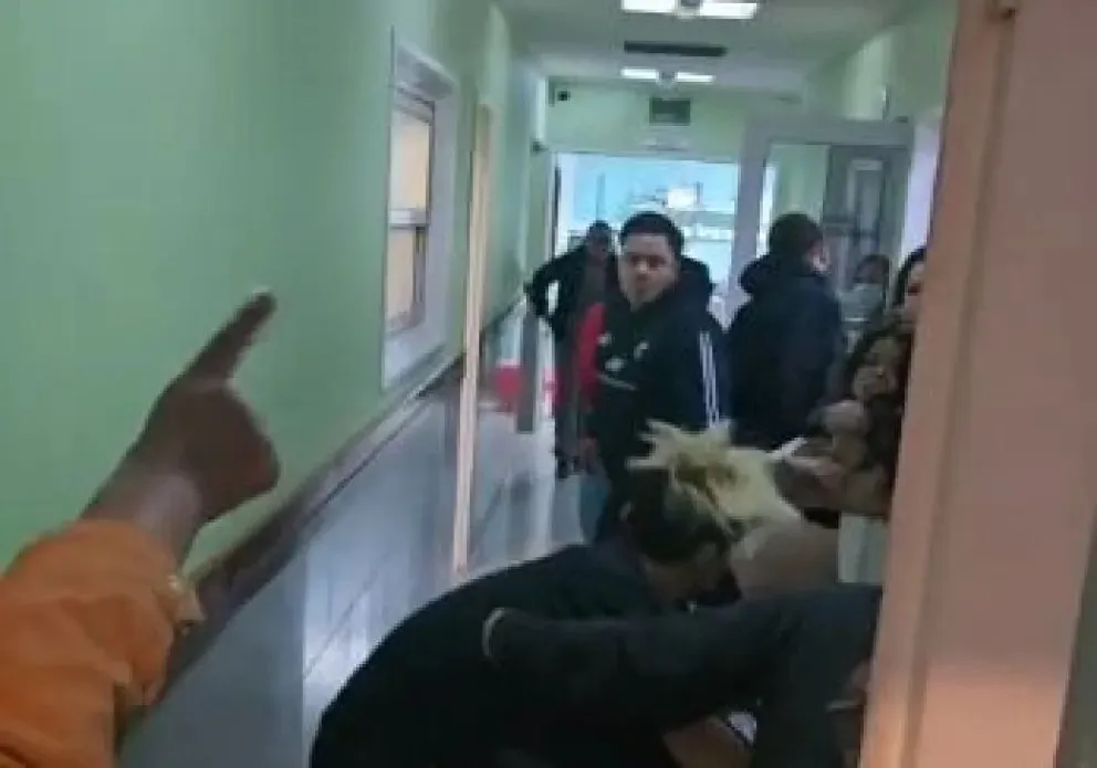 El personal afectado realizó la denuncia y hoy irán a fiscalía.| Foto captura video