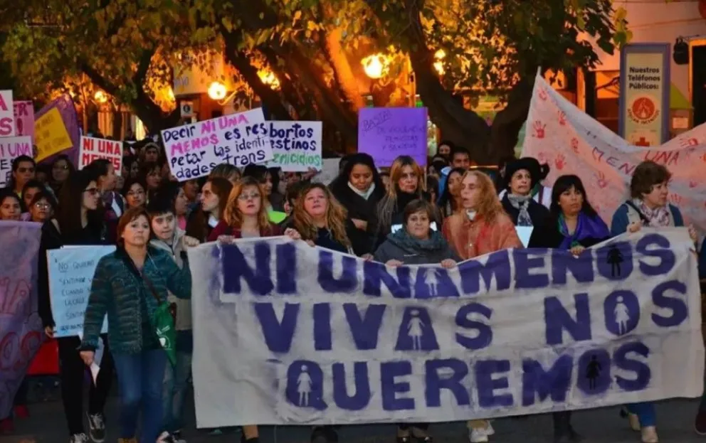 El primer “Ni Una Menos” se realizó el 3 de junio de 2015. (Foto de archivo LCR)