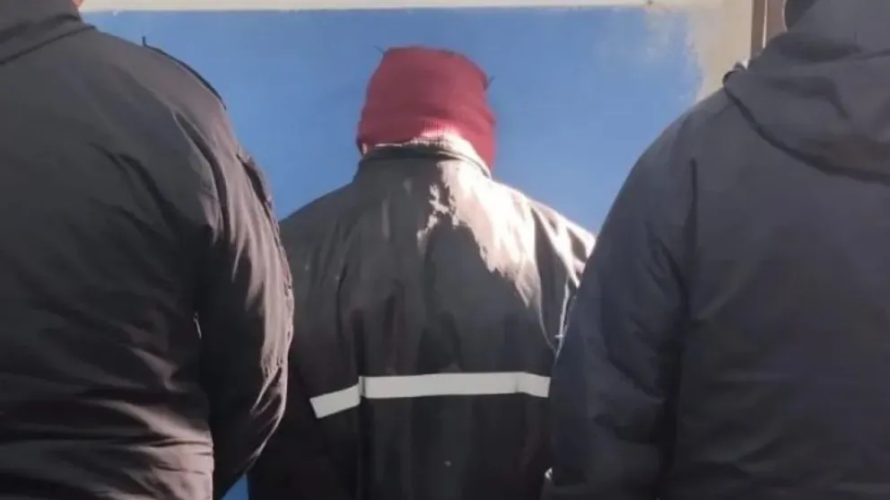 Detenido tras un amplio despliegue policial. (Foto: Noticias Net)