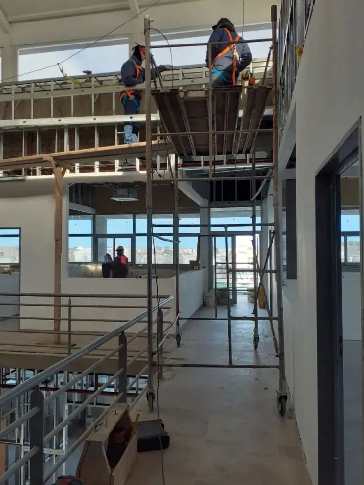 Obra del IPROSS. Foto de archivo.