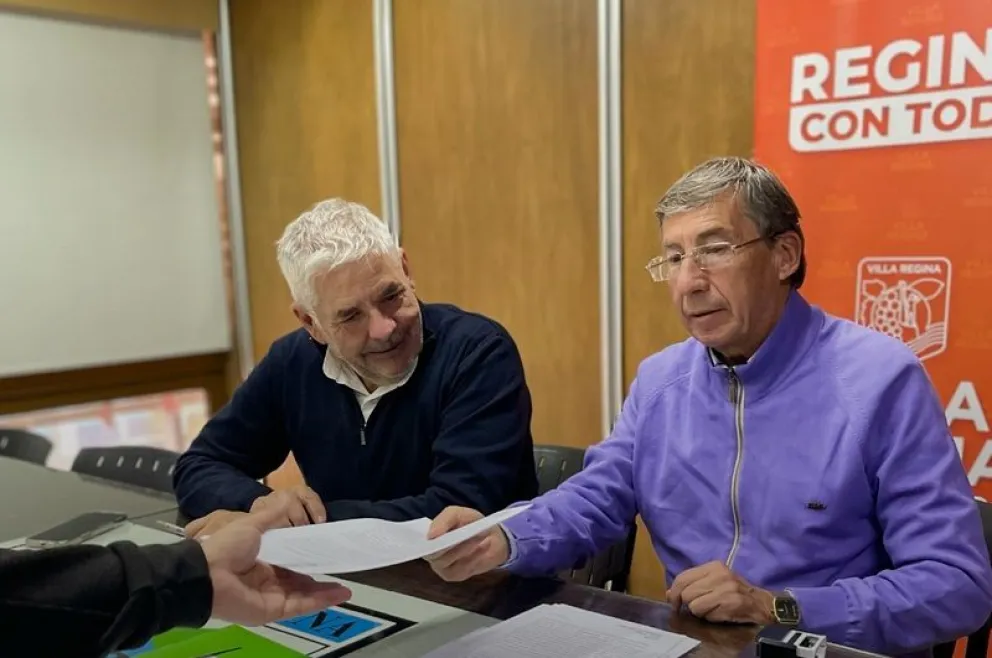 El municipio firmó hoy el convenio con la Secretaría de Narcocriminalidad. (Foto gentileza)