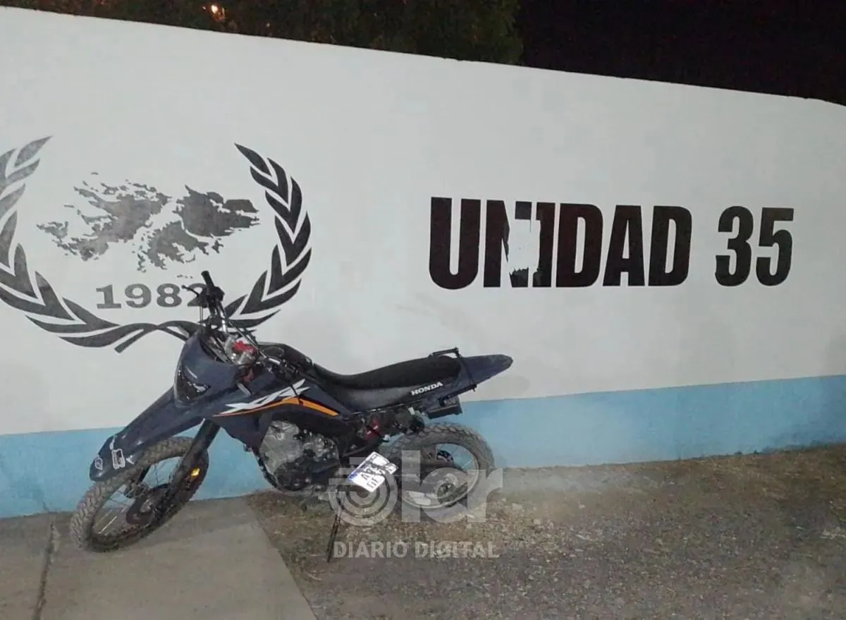 El pasado 20 de marzo se secuestro otra moto robada en el barrio (foto archivo).