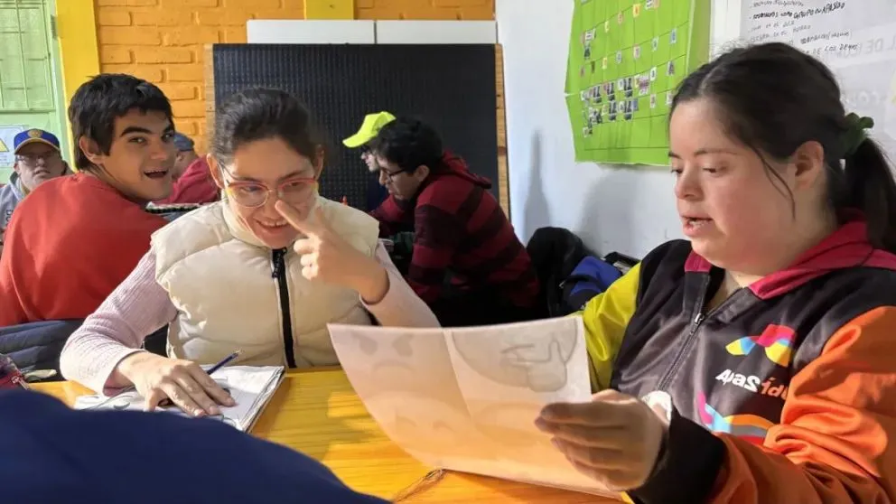 APASIDO trabaja por la inclusión laboral a través de iniciativas educativas. (Foto gentileza)
