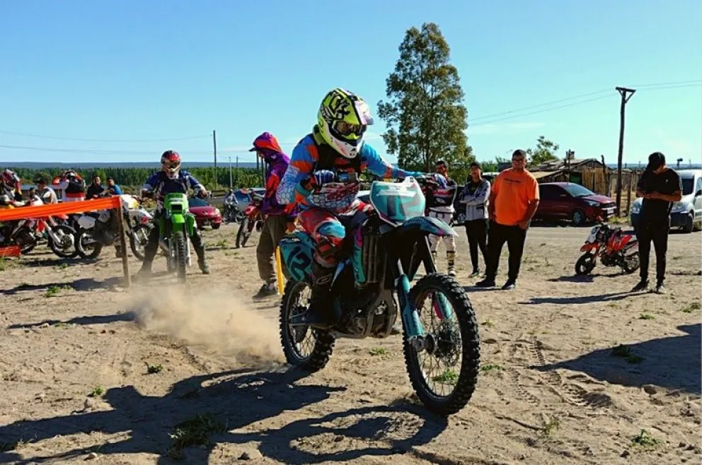 El sábado y domingo se disputará la cuarta fecha del Enduro APE en General Enrique Godoy. (Foto archivo)
