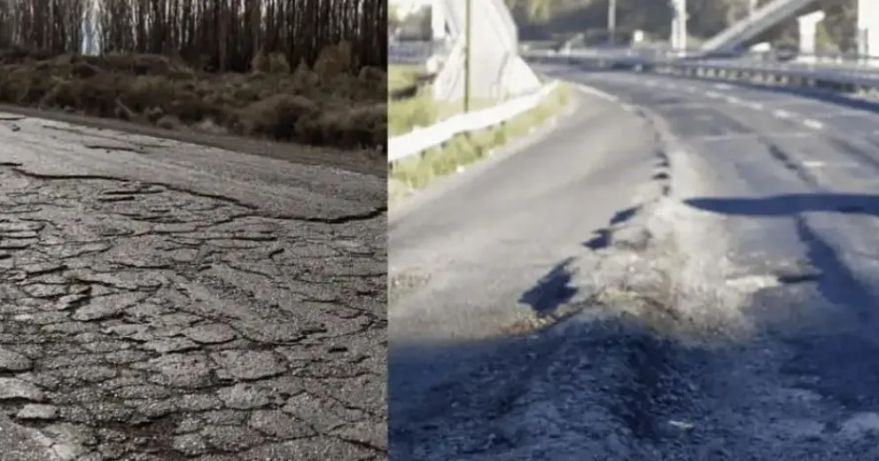 El estado de las rutas nacionales que atraviesan la provincial genera reclamo de todos los sectores. (Foto archivo)