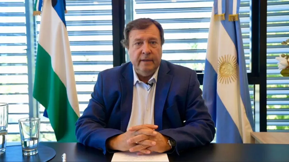 El gobernador Alberto Weretilneck.