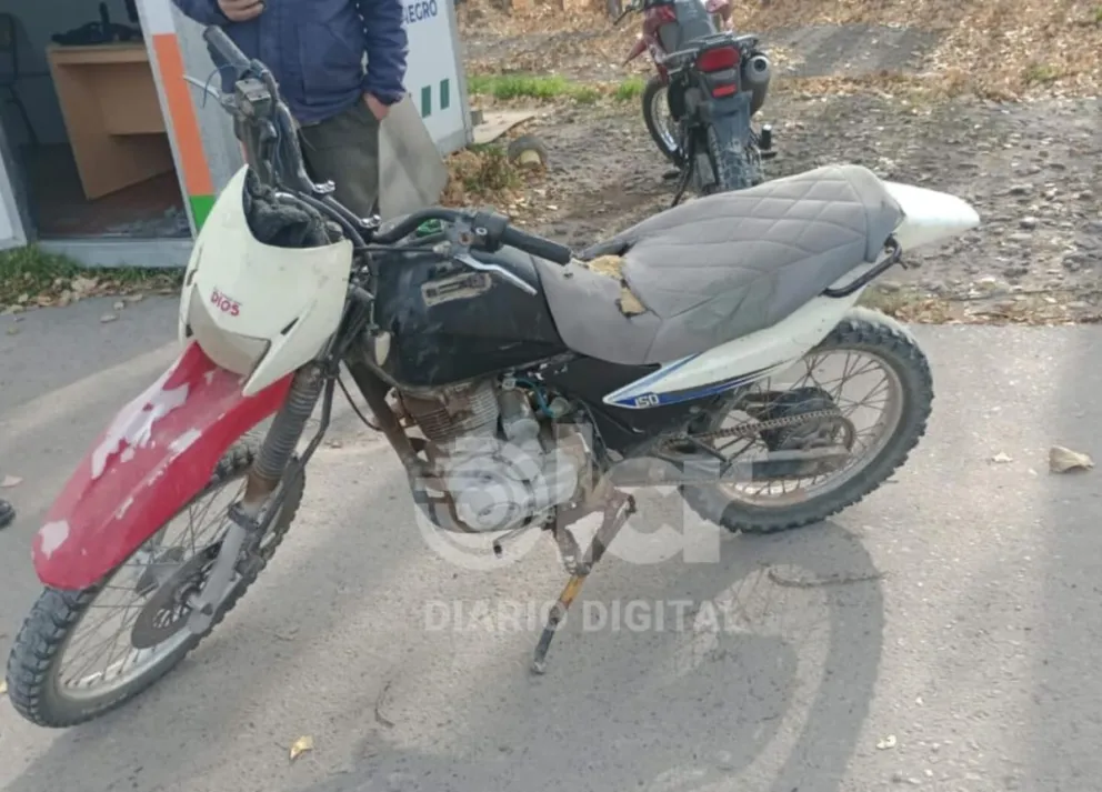 El control y secuestró de la moto robada en Neuquén se produjo en horas del mediodía de ayer.