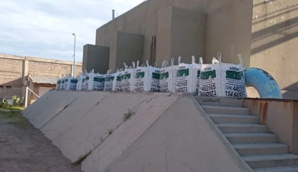 Se está trabajando en la renovación del sistema de automatización de la planta filtrante. (Foto Gobierno Río Negro)