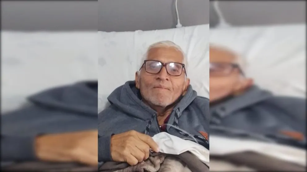 Ricardo se encuentra internado para una cirugía de alta complejidad y se necesitan dadores de sangre. (Foto gentileza)