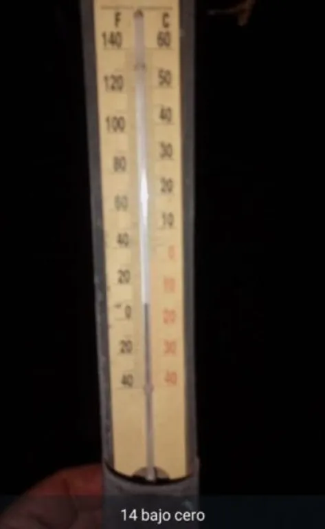 "As&iacute; vamos a trabajar", coment&oacute; Mariano desde la zona rural de Villa Alberdi (foto gentileza).