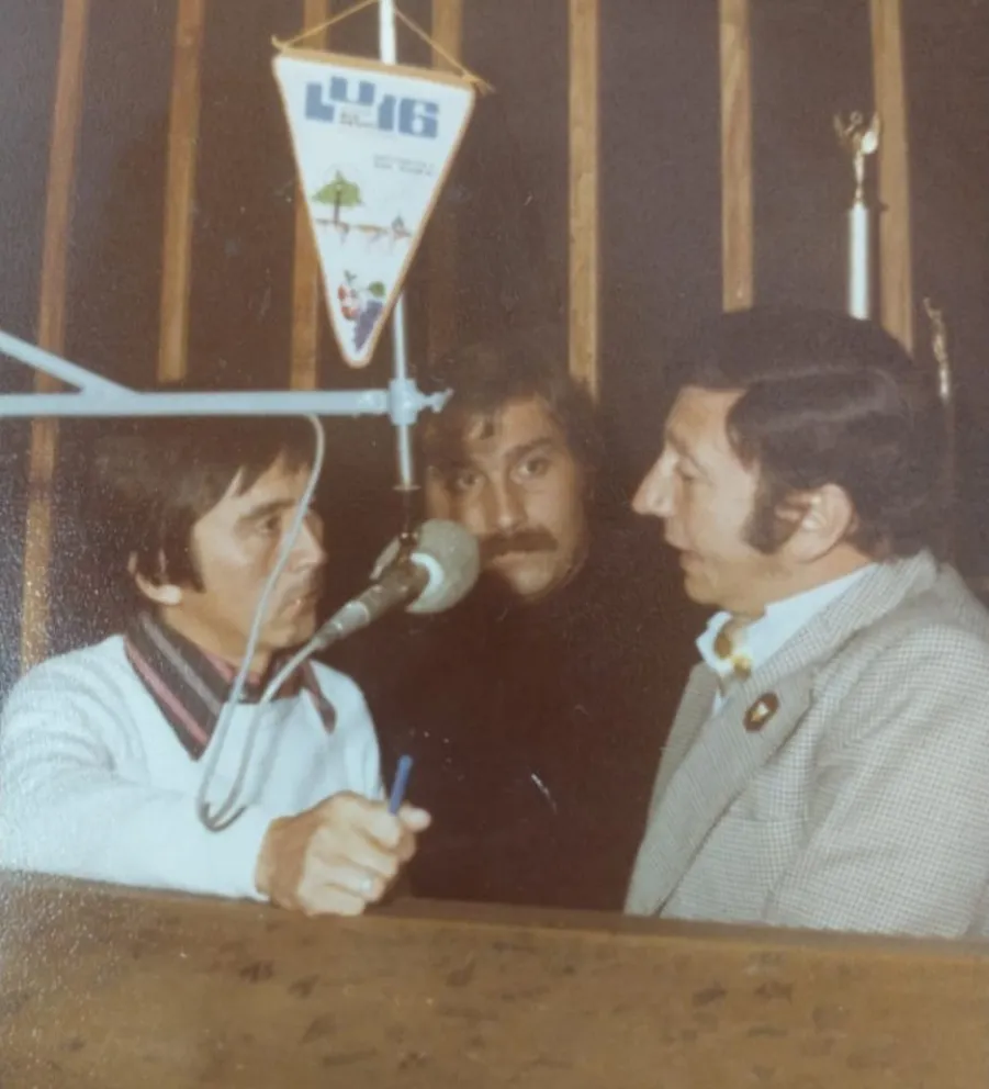 Luis Landriscina en LU 16. (Foto: LU 16)