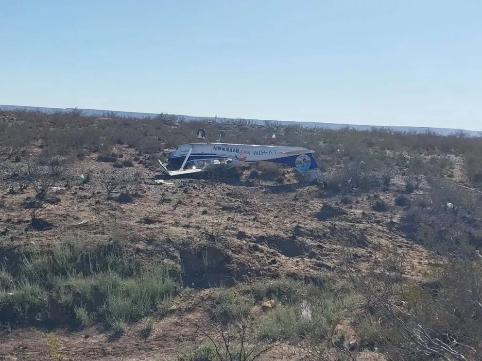 En el accidente aéreo murió Francisco Moya Klein, un joven piloto de Cipolletti.