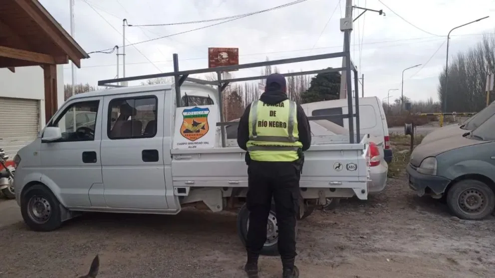 Se procedió al secuestro inmediato del camión (imagen gentileza)