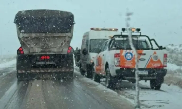 El accidente se produjo a las 11 hs. | Foto gentileza Catriel 25 noticias&nbsp;