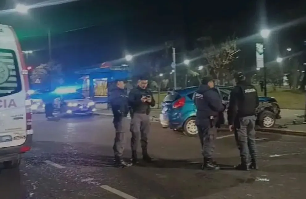 Tras el test de alcoholemia se confirmó que el conductor tenía 0.94 de alcohol en sangre. ! Foto gentileza