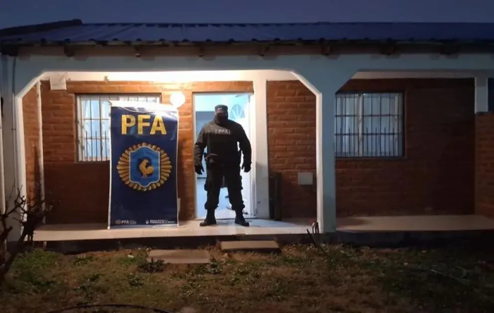 La causa de narcotráfico derivó en el hallazgo de material de abuso sexual infantil. (Foto Policía Federal Argentina)