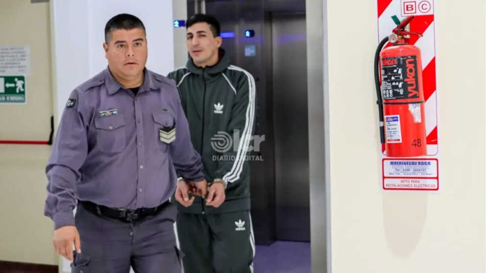 El imputado se encuentra detenido desde hace más de una año en Cipolletti (Foto Tania Domenicucci).