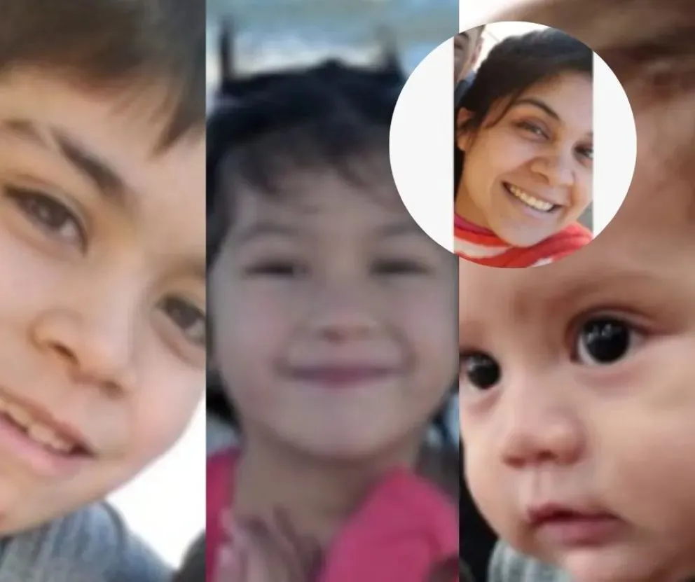 El mayor tiene 7 años y el menor 8 meses.