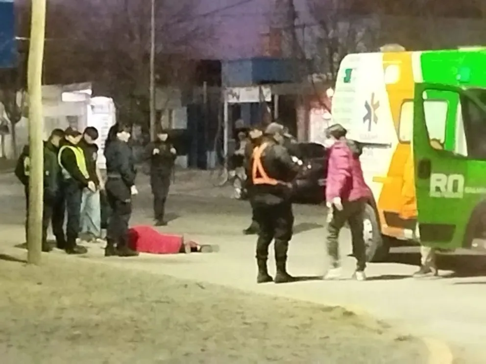 Fue durante un control preventivo de rutina en calle San Juan y Cardenales. (Foto ANR)