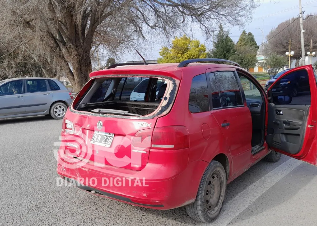 "Fue duro el golpe, pero gracias a Dios estoy bien", dijo el conductor de la Suran.