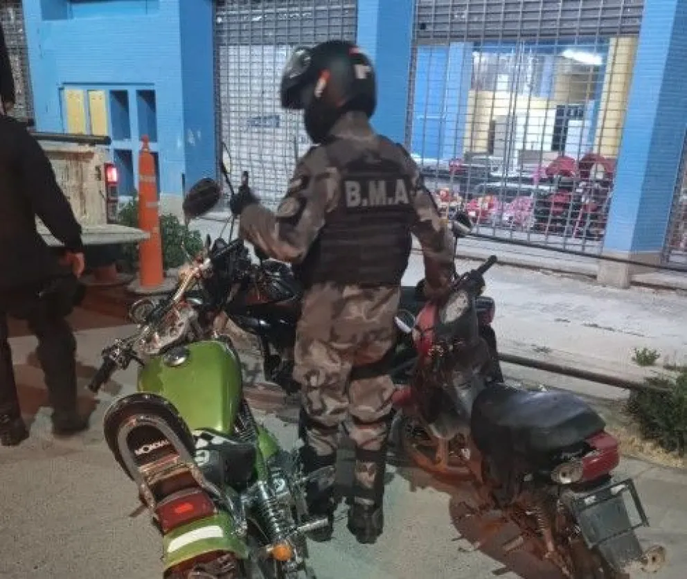 La mayor parte de los operativos de la BMA se concentraron en la zona céntrica (Foto Policía RN).