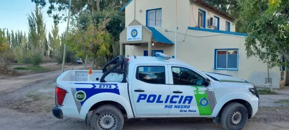 La mujer presentó la denuncia y la policía actuó rápidamente.