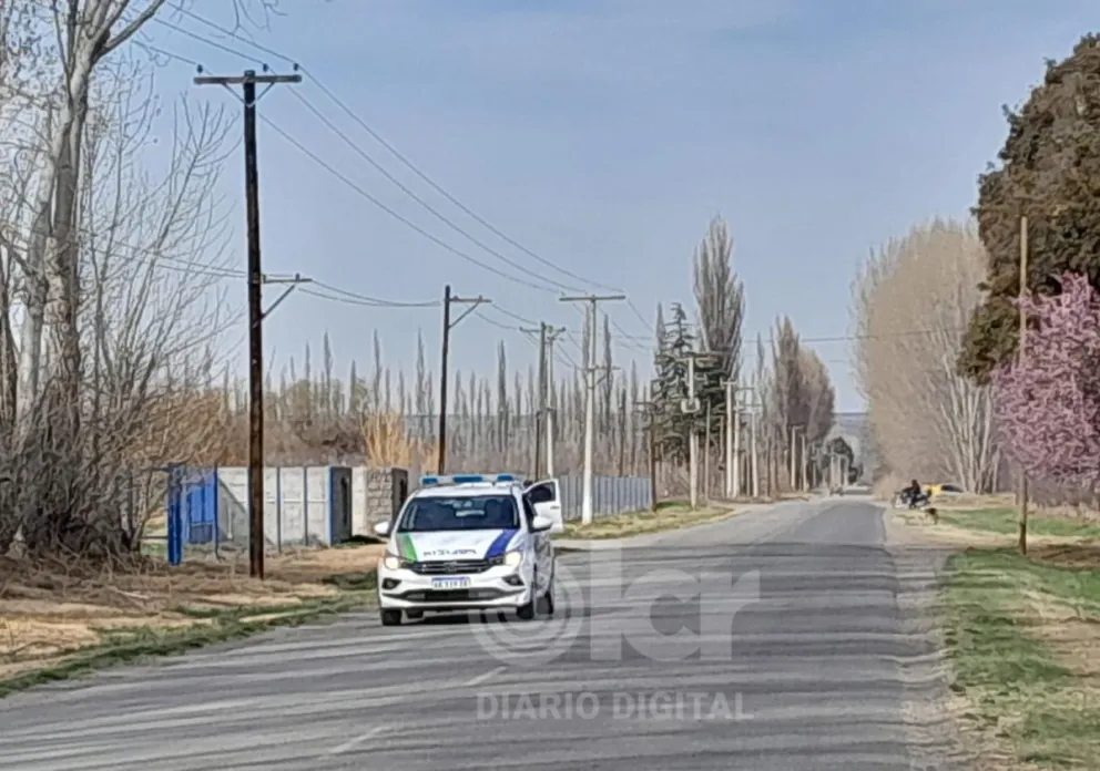 Desde las 9,30 hay un gran despliegue policial en la zona rural sudoeste de Regina. 