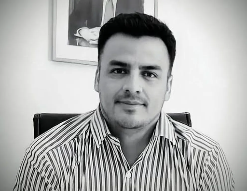 Durán estaba casado y era padre de dos niños. (Foto gentileza)