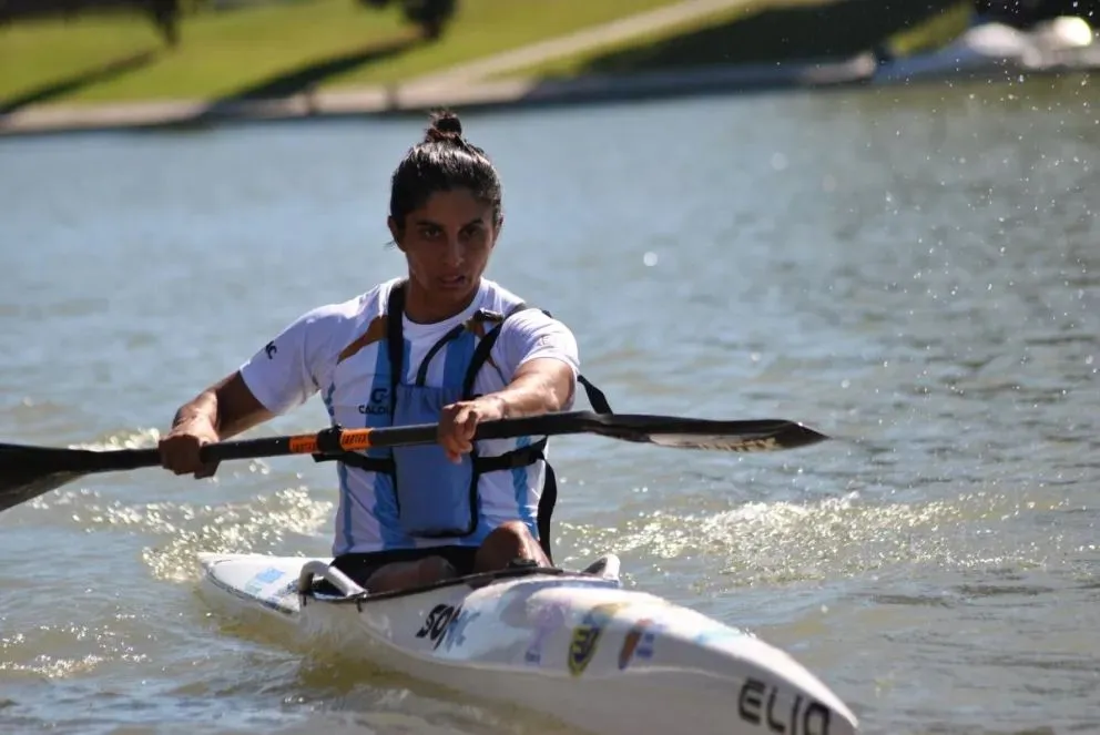 Es la quinta vez en toda su carrera que queda entre las tres mejores. (Foto gentileza)