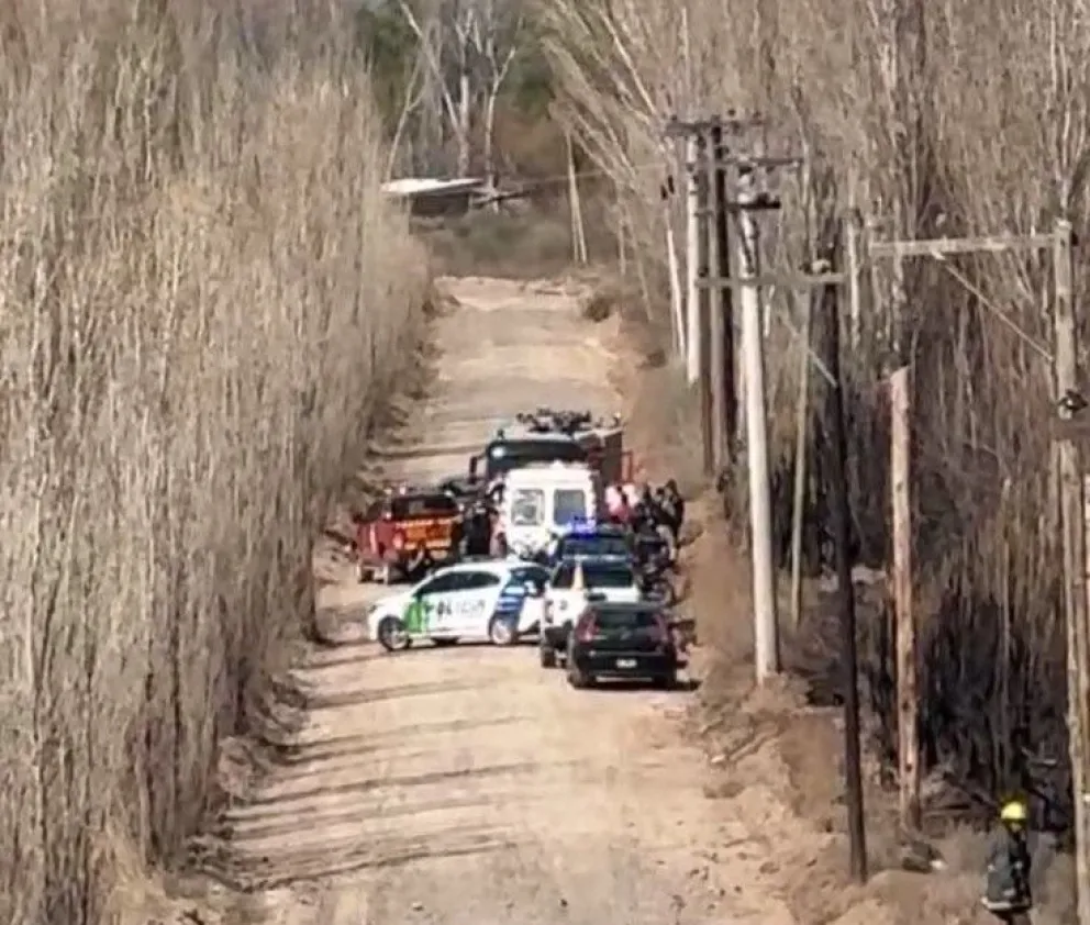 Familiares de Santiago Obreque pidieron la ayuda solidaria de la comunidad para trasladar el cuerpo a El Bolsón. (Foto archivo)