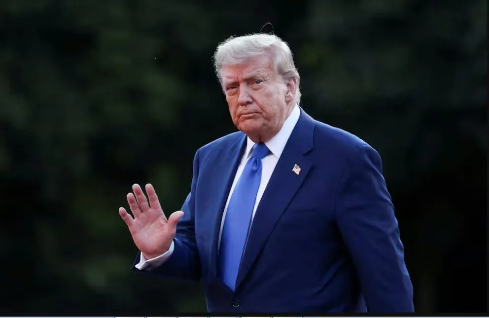 El presidente de Estados Unidos, Donald Trump. 