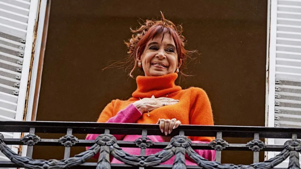 La expresidenta Cristina Fernández de Kirchner. 