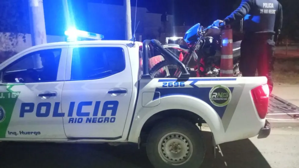 Distintas fuerzas de la policía participaron de los operativos de seguridad y prevención (Foto Policía RN).