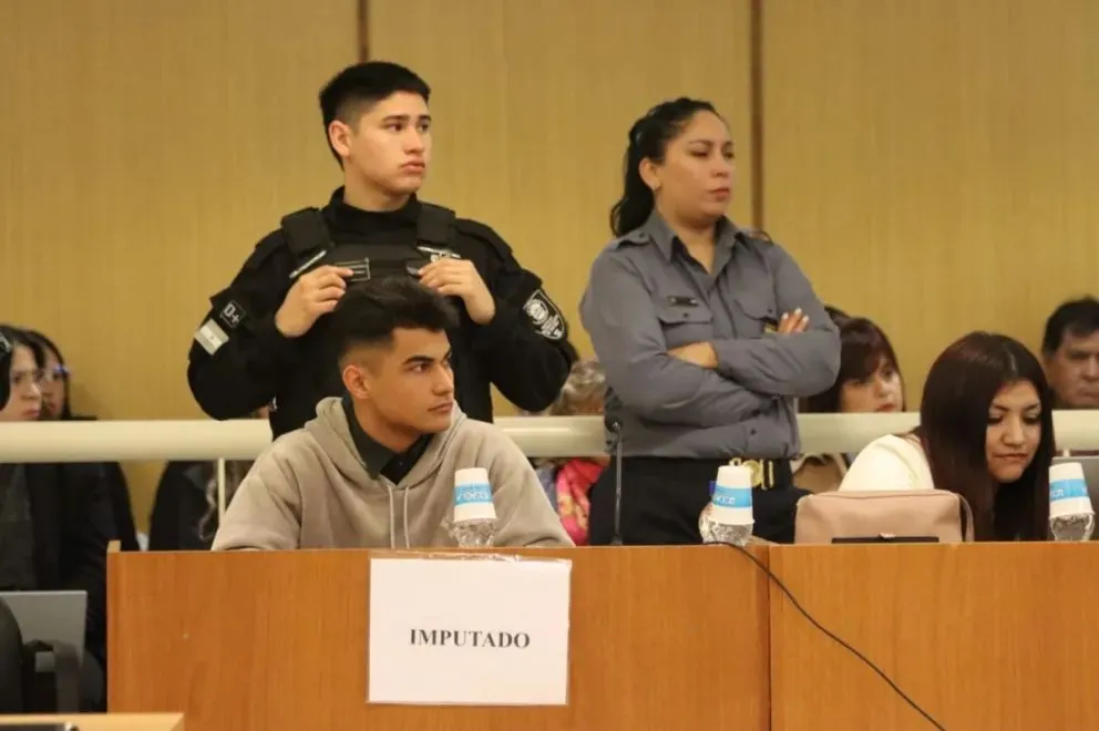 Ezequiel Nicolás Medina, de 23 años, fue hallado culpable por homicidio agravado por ensañamiento de Marisa Colimán. Foto (Tania Domenicucci-ANR)