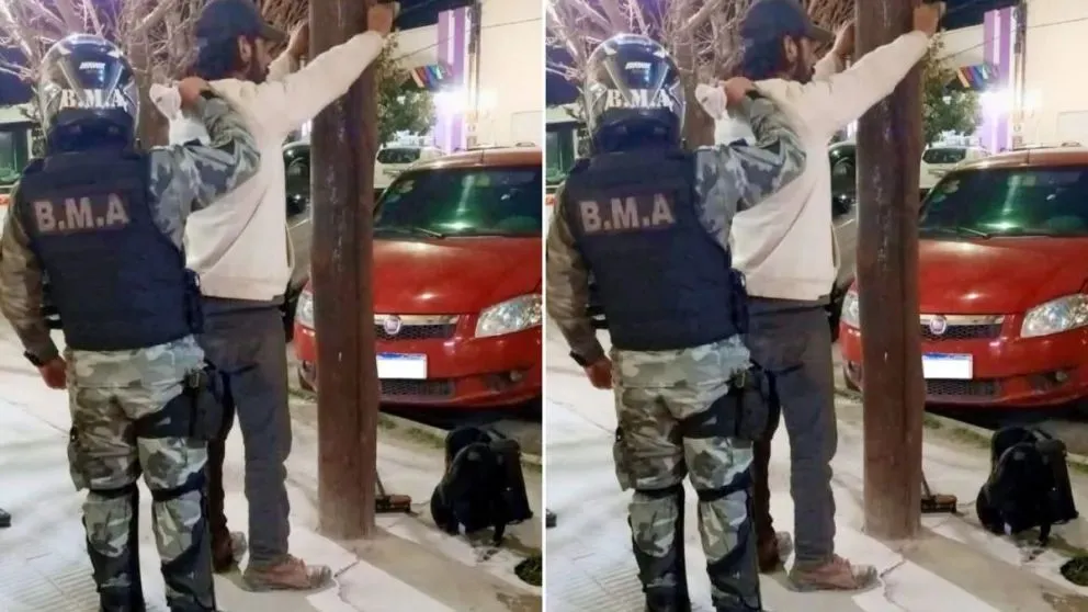 Ante esta situación, el hombre fue trasladado a la Comisaría Quinta. (Foto gentileza)