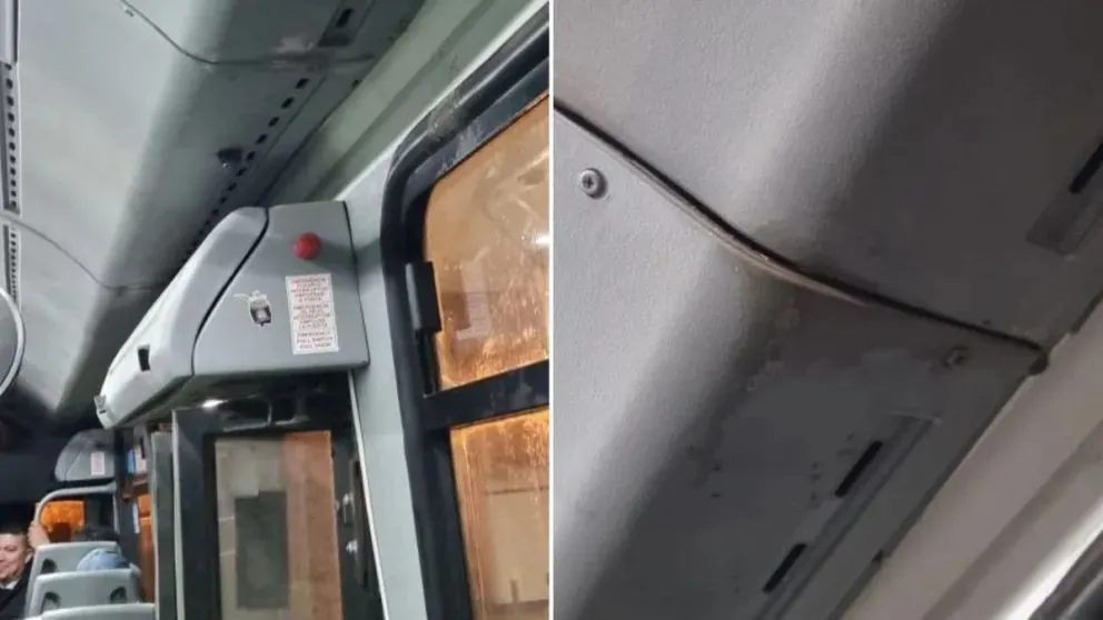 Según relató, viajaban en una de las unidades cuando se quedaron parados en la ruta. (Foto ANRoca)