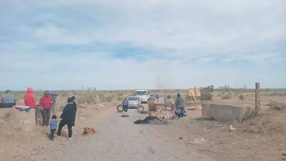 El intendente Marcelo Román había prometido el envío de un camión cisterna (imagen gentileza InfoOro)