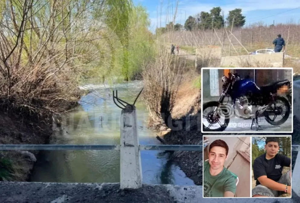 La semana pasada se hicieron allanaron tres domicilios en Huergo. Restaría una pericia en la moto (Foto archivo LCR).