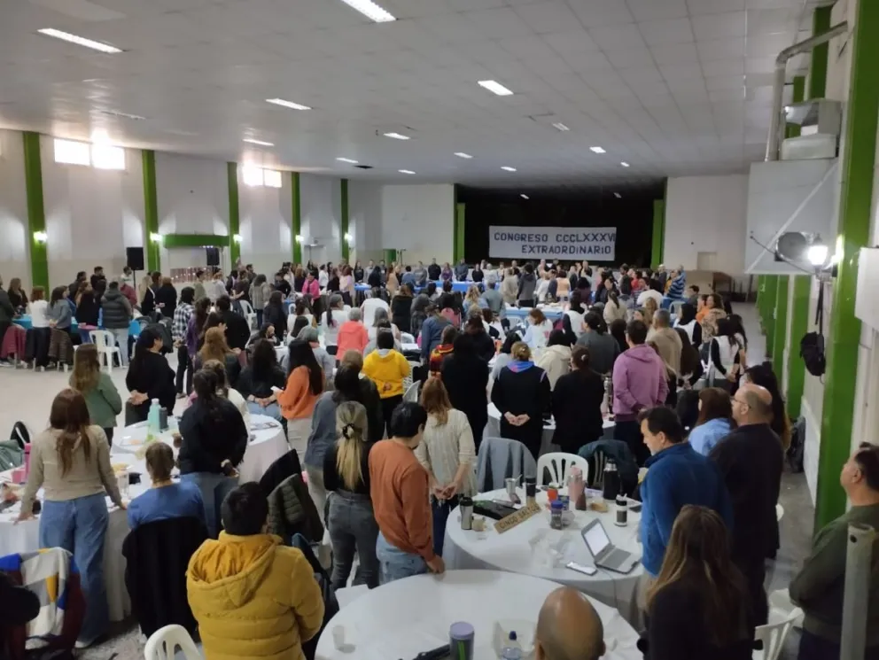 El motivo central para ir al paro, informado por el gremio, es la falta de una nueva propuesta salarial (Foto Unter).